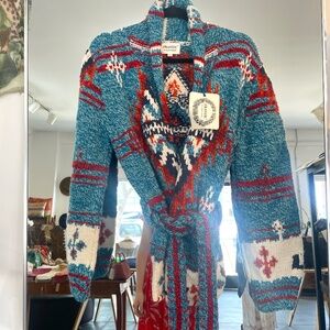Frantic Las Cruces Wrap Sweater